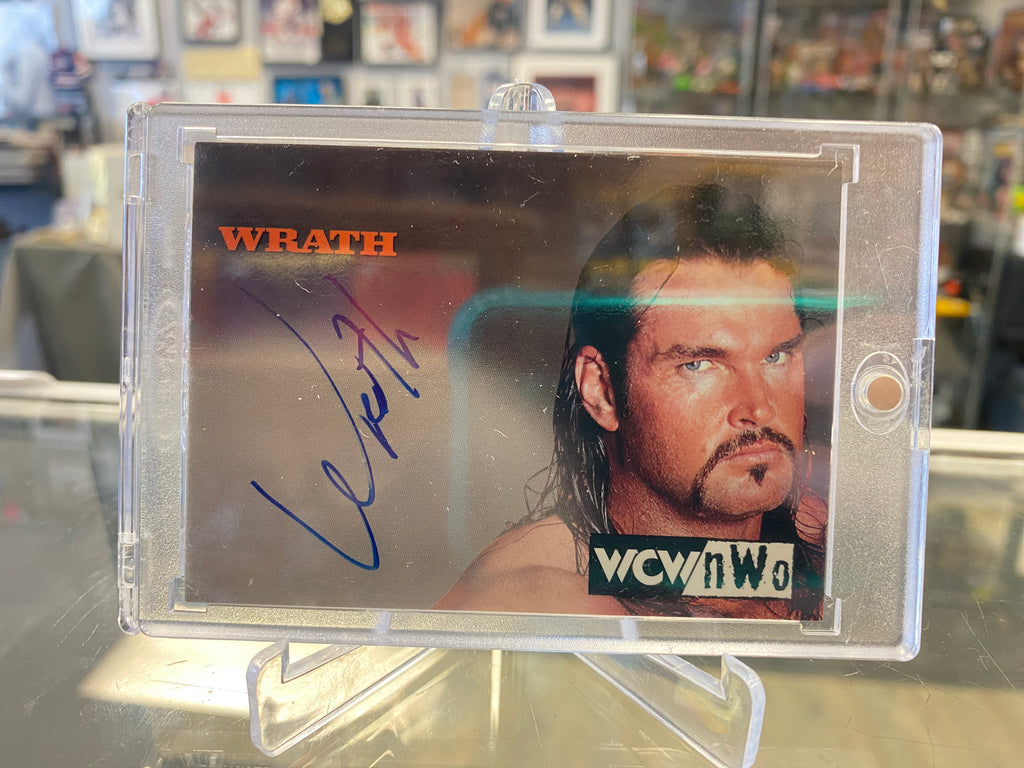 The autograph in Pro Wrestling Crate this month. Next month is nWo themed.  : r/WCW