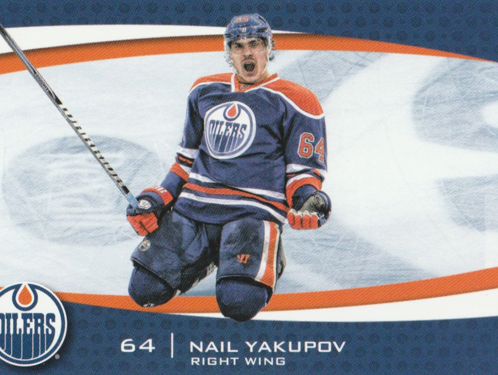Nail Yakupov #64 - Autographed 2013-14 Edmonton Oilers vs Montreal  Canadiens Game Worn Jersey - NHL Auctions