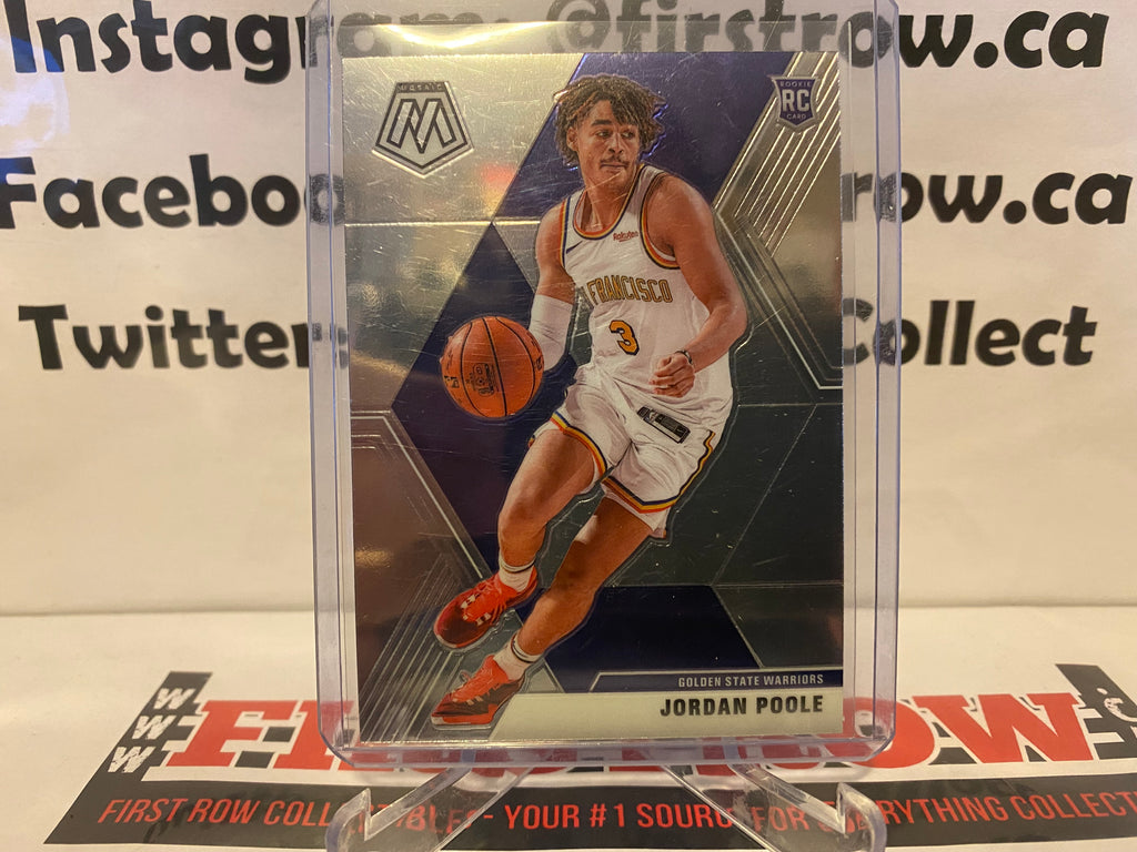 Jordan Poole 2019-20 Panini Mosaic Base Rookie Card RC #228