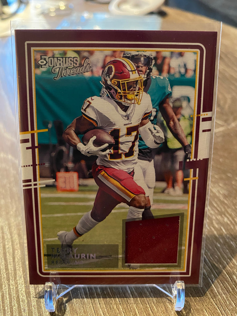 2020 Donruss Threads TERRY MCLAURIN jersey