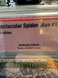 Spectacular Spider-Man #184 signed by Stan Lee CBCS 7.0