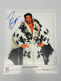 Rene Dupree signed WWE Wrestling 8x10 Photo