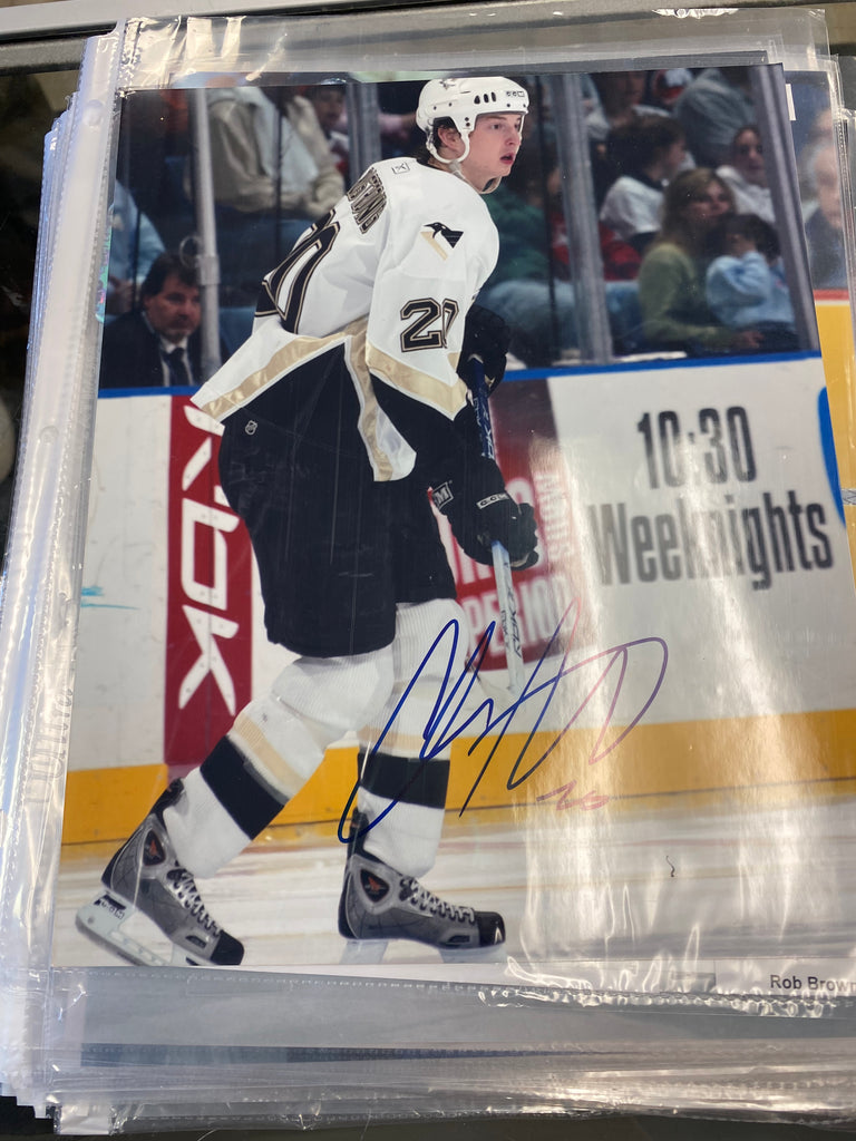 Colby Armstrong signed Pittsburgh Penguins 8x10 Photo – First Row ...