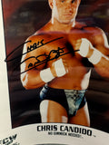 Chris Candido signed ECW Wrestling 8x10 Photo RARE