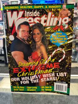 Tommy Dreamer signed ECW Inside Wrestling Magazine