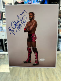 Mo Jabari signed 8x10 Wrestling Photo