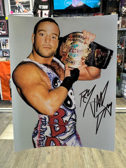 Rob Van Dam signed ECW Wrestling 8x11 Photo