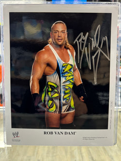 Rob Van Dam signed WWE Wrestling 8x10 Photo