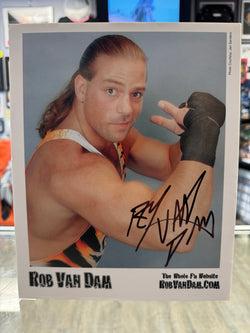 Rob Van Dam signed WWE ECW Wrestling 8x10 Photo