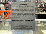 2012 Leaf Originals Wrestling Kamala AUTO