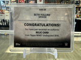 2016 Topps WWE Undisputed - Relics Seth Rollins /175 Patch