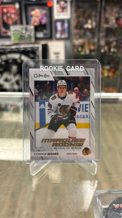 Connor Bedard - Blackhawks - 2023-24 O-Pee-Chee - Marquee Rookie - RC SP - #582