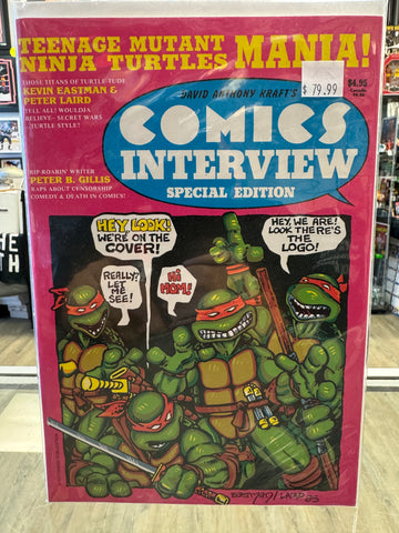 Comics Interview 1985 #27 Teenage Mutant Ninja Turtles Eastman & Laird TMNT