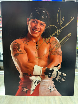 Juventud Guerrera signed 8x10 Wrestling Photo