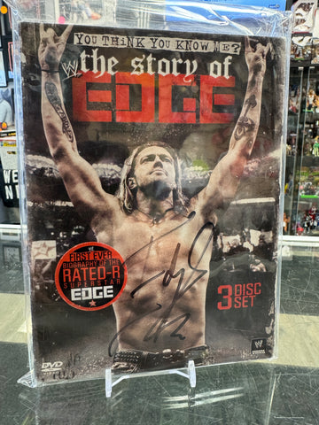 Edge signed You Think You Know Me? WWE DVD