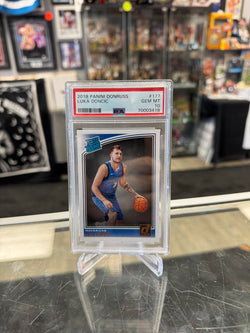 2018-19 Panini Donruss Rated Rookies Luka Doncic #177 PSA 10 GEM MT Rookie RC