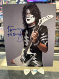 Tommy Thayer signed KISS 8x10 Photo with 3 Guitar Picks