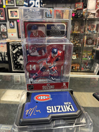 Nick Suzuki signed Montreal Canadiens McFarlane Sports Figure