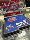 Nick Suzuki signed Montreal Canadiens McFarlane Sports Figure