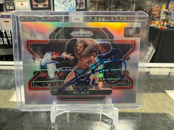 Matt Riddle signed 2022 WWE Prizm Card