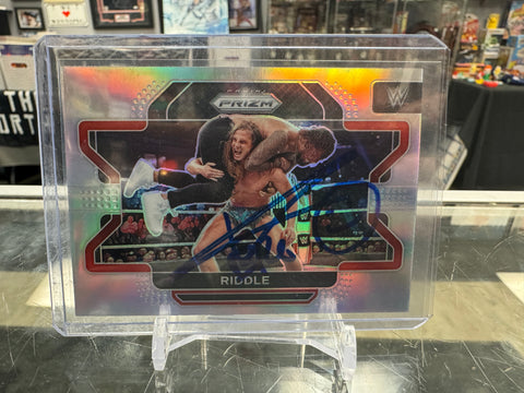 Matt Riddle signed 2022 WWE Prizm Card