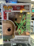 Matt Riddle signed WWE Funko Pop Figure 115