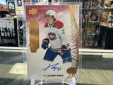 2022-23 Upper Deck Premier Rookie Auto Gold Kaiden Guhle #103 Montreal Canadiens