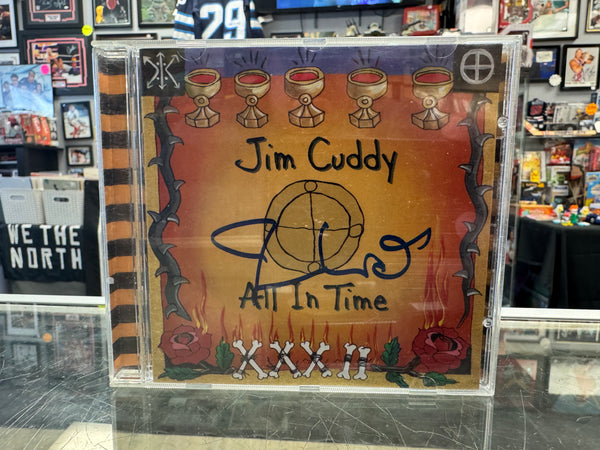 Jim Cuddy signed All In Time Album CD