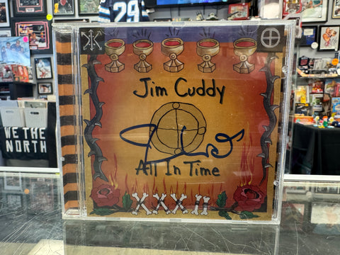 Jim Cuddy signed All In Time Album CD