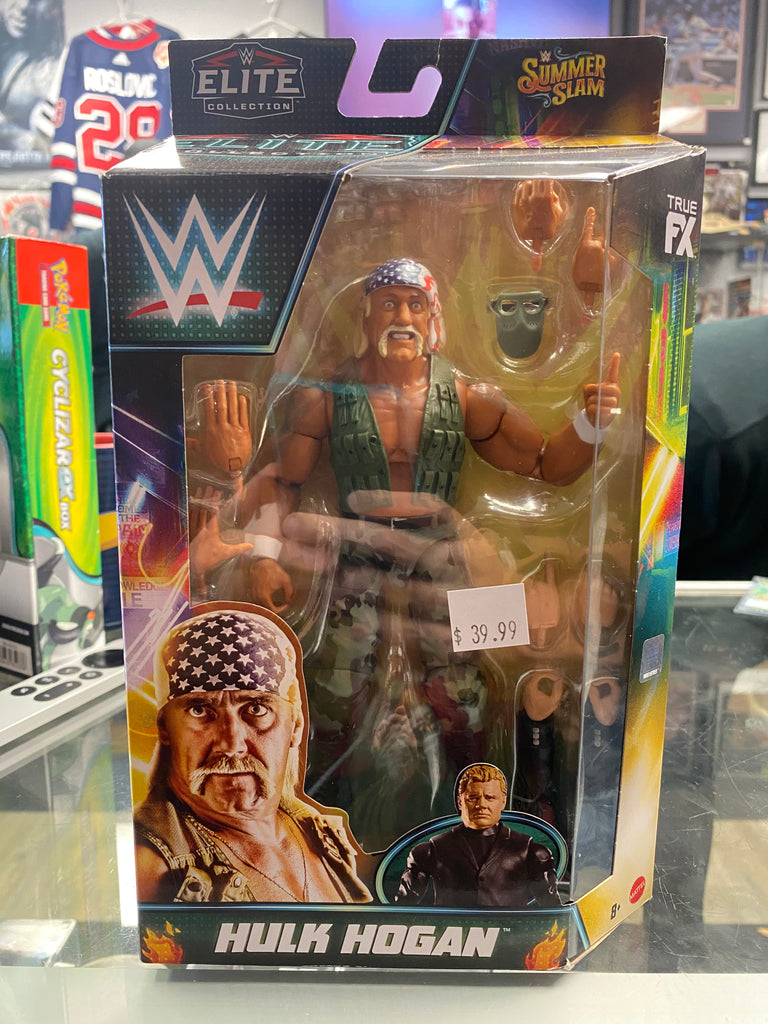 NEW Mattel WWE Elite SummerSlam Series Hulk Hogan Camo Gear 6