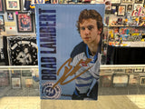 Brad Lambert signed Manitoba Moose Bobblehead