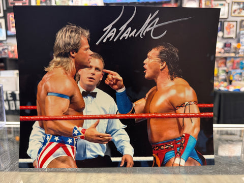 Tatanka signed Wrestling 8x10 Photo