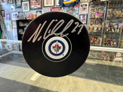 Nikolaj Ehlers signed Winnipeg Jets Hockey Puck