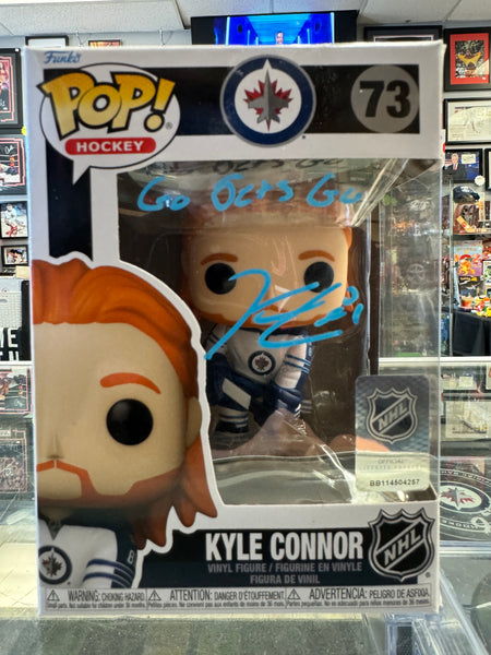 Kyle Connor signed Winnipeg Jets Funko Pop