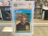 1987 Fleer #604 Barry Bonds Rookie Card BGS BCCG 10 Mint