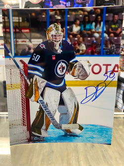 Dominic DiVincentiis signed Winnipeg Jets 8x10 Photo