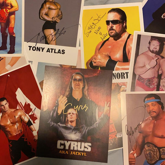 Wrestling Autographed 8x10 Mystery 20-Pack