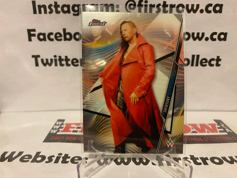 2020 Topps Finest WWE Base #64 Shinsuke Nakamura