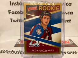 2010-11 KEVIN SHATTENKIRK UPPER DECK VICTORY GOLD PARALLEL ROOKIE CARD #301