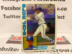 2019 TOPPS BASEBALL SILVER PACK ROBERTO ALOMAR TORONTO BLUE JAYS #T84-44