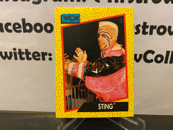 Sting 1991 WCW Impel Card #12