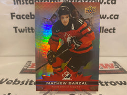 Mathew Barzal 2021-22 Upper Deck Tim Hortons Team Canada #6