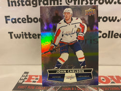 John Carlson 2021-22 Upper Deck Tim Hortons Hockey Card #74