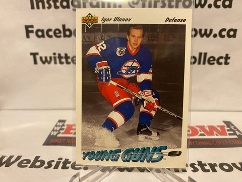 Igor Ulanov 1991-92 Upper Deck Young Guns Rookie YG RC #590