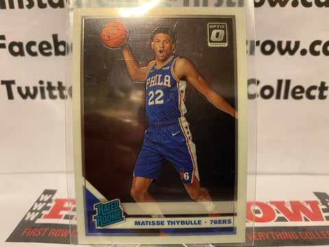 2019-20 Panini Optic  MATISSE THYBULLE  Rookie card #192  Philadelphia 76ers  RC