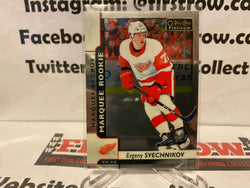 2017-18 OPC Platinum Marquee Rookie #158 Evgeny Svechnikov RC Detroit Red