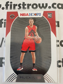 Malachi Flynn 2020-21 NBA Hoops Rookie Card Toronto Raptors #242 RC