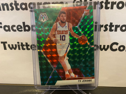 Ty Jerome 2019-20 Panini Mosaic Green Prizm Rookie Card RC #237