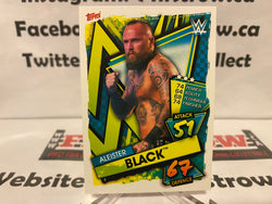 Aleister Black 2021 WWE Slam Attax #4