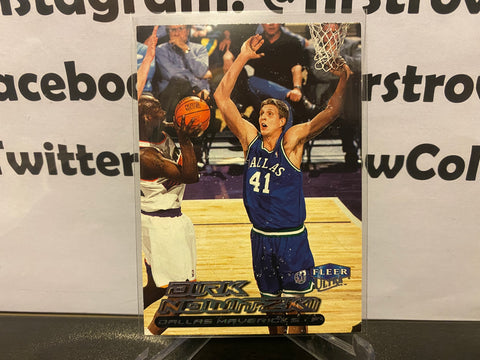 Dirk Nowitzki 1999-00 Fleer Ultra #53 Mavericks 2nd Year Card